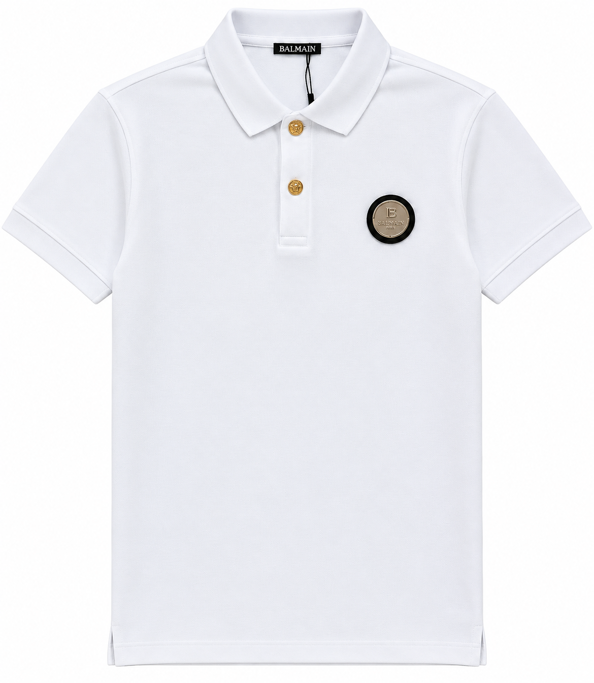 BALMAN PARIS WHITE TSHIRT