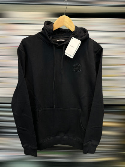 BALMAIN PARIS BLACK HOODY