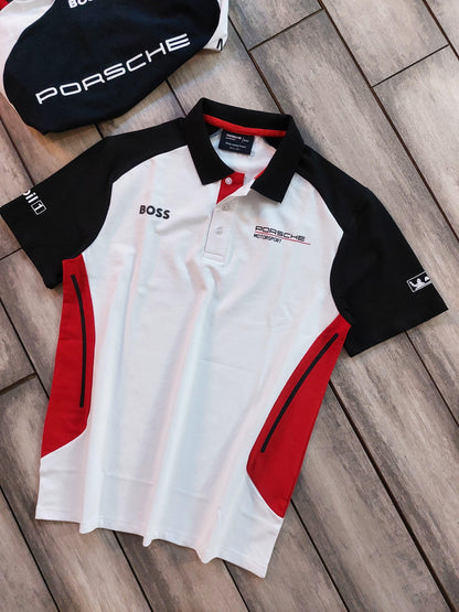 BOSS X PORSCHE POLO TSHIRT