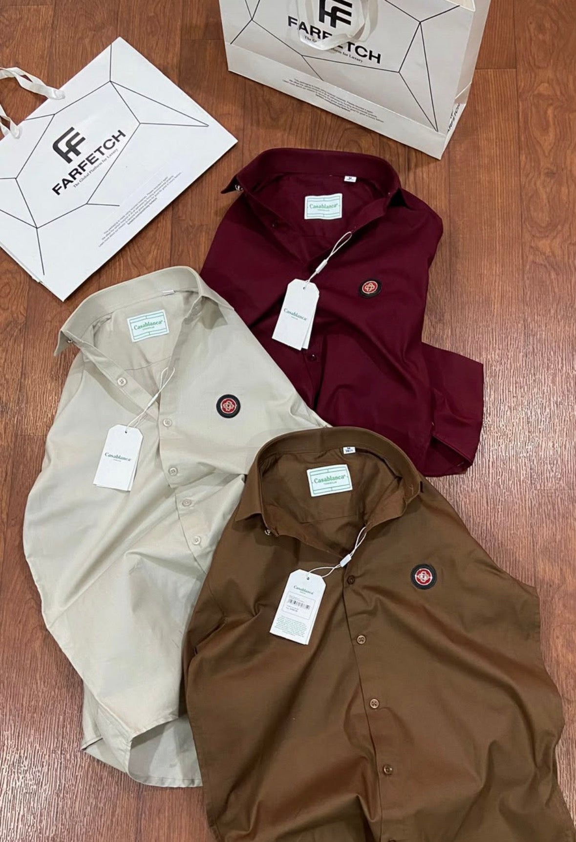 CASABLANCA CREAME  SHIRT