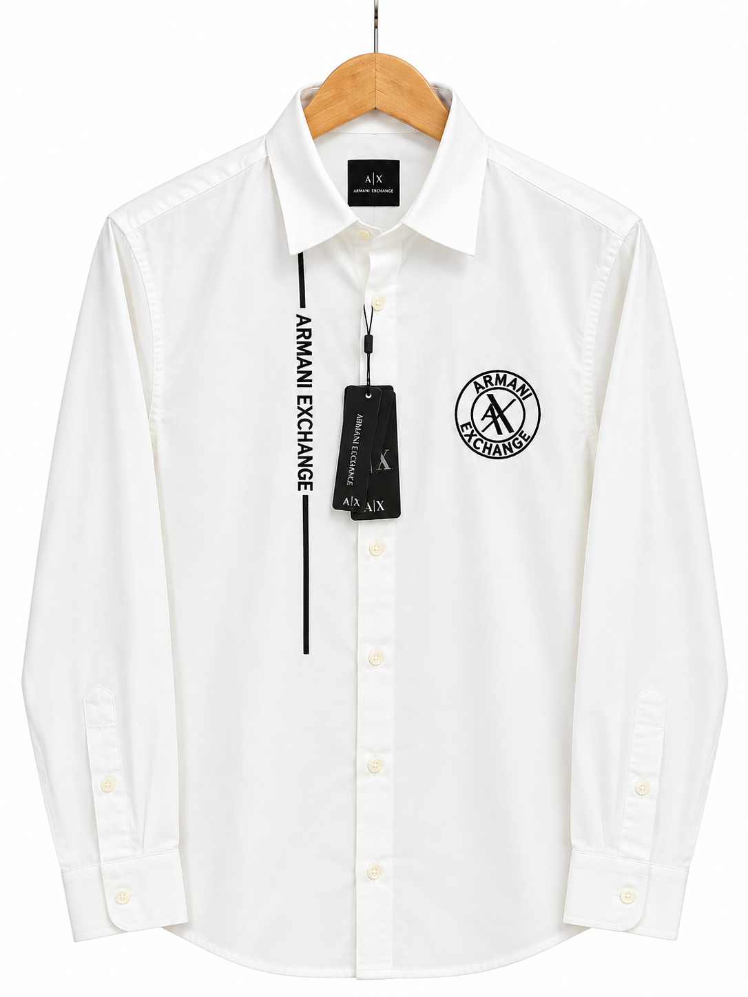 ARMANI EXCHANGE AX WHITE SHIRT