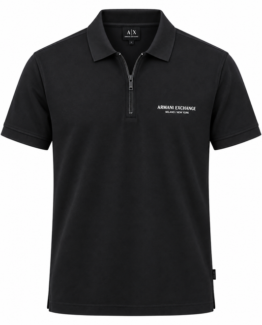 ARMANI EXCHANGE AX BLACK T-SHIRT