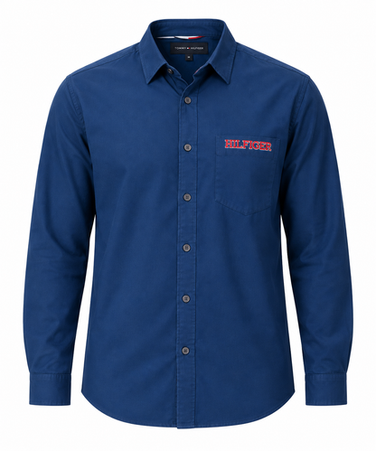 TOMMMY HILFIGR BLUE SHIRT