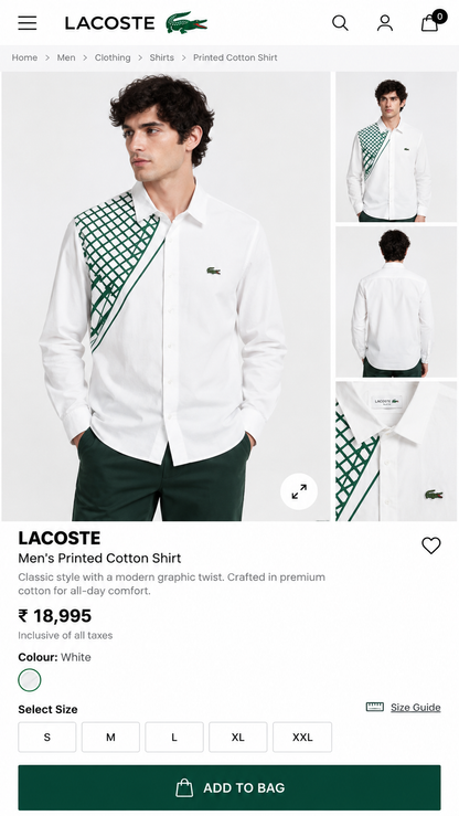 LACOSTEE SHIRT