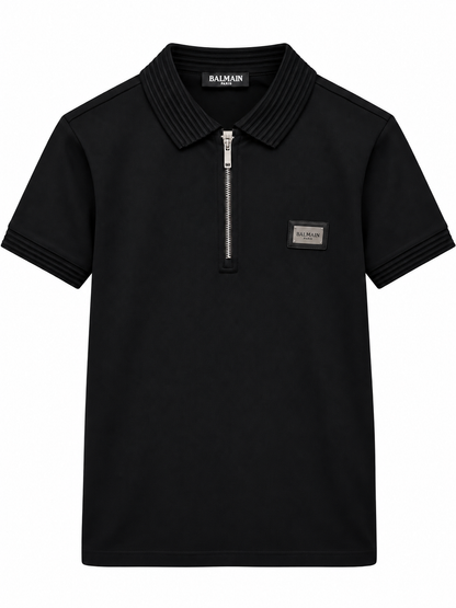 BALMAN PARIS BLACK TSHIRT