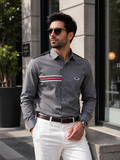 LACOSTE GREY SHIRT