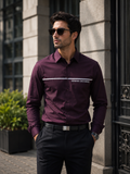 ARMANI EXCHANGE AX MAHROON SHIRT