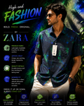 ZARA HALF SHIRT