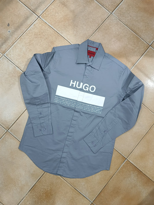 HUGO BOSS GRAY SHIRT