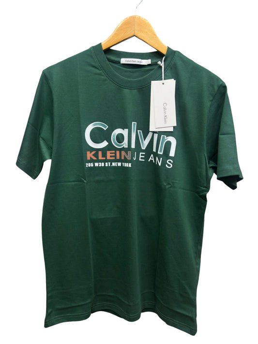 CALVIN KLEIN CK GREEN TSHIRT