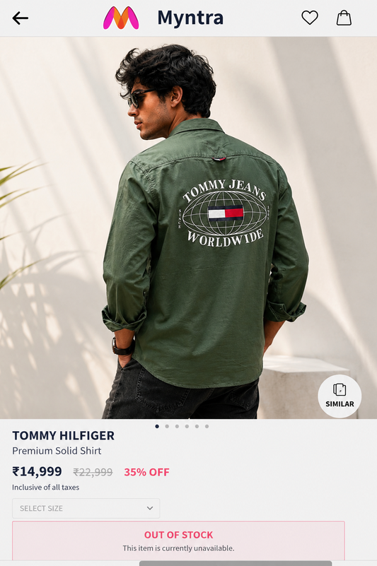 TOMMY HILFIGER SHIRT