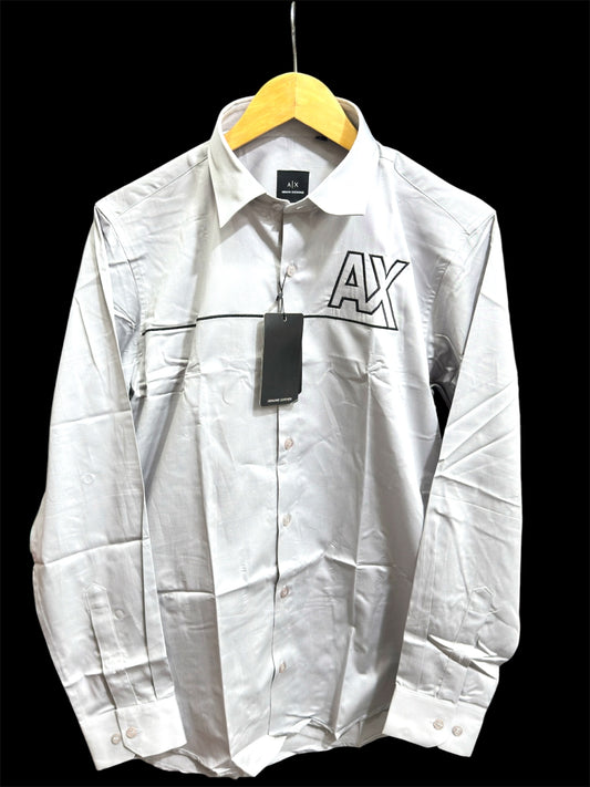 ARMANI EXCHANGE AX GREY SHIRT