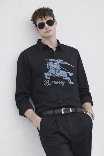 BURBERRY BLACK SHIRT