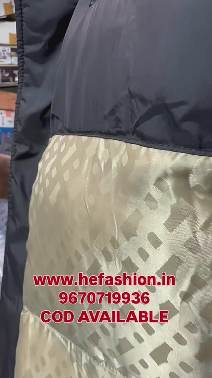 HUGO BOSS CREAM HALF JACKET