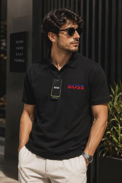 BOSS COLLAR TSHIRT