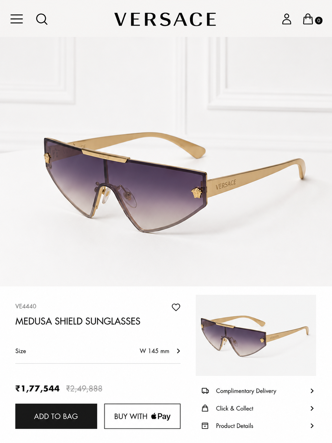 VERSACE PREMIUM SUNGLASSES