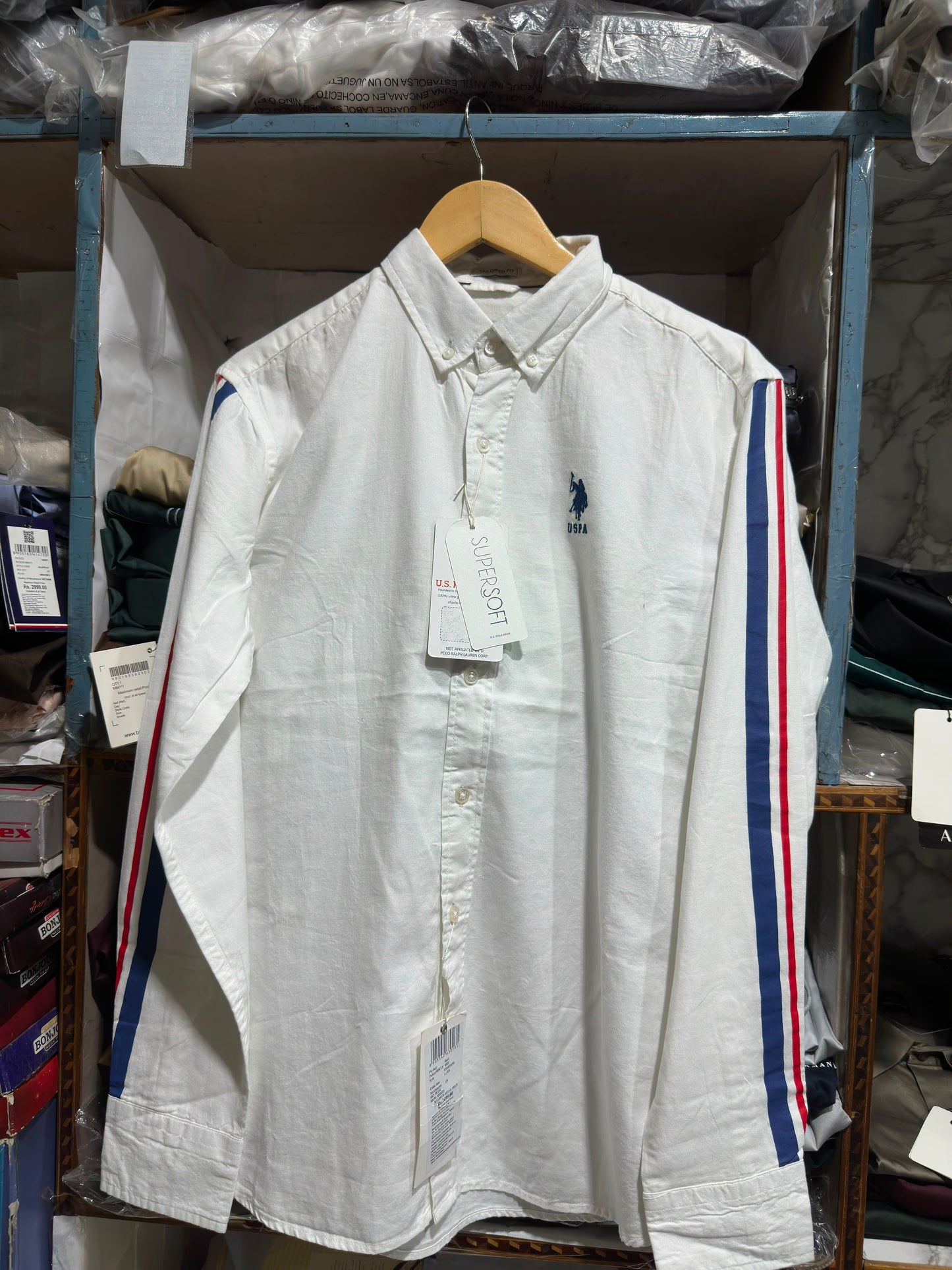 U.S. POLO ASSN. WHITE COLOUR SHIRT
