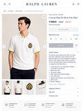 RL POLO WHITE TSHIRT