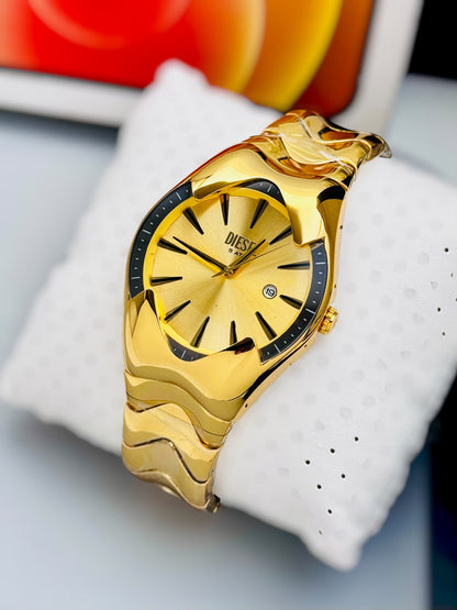 DIESEL PREMIUM GOLDEN WATCH