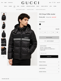 GUCCI MEN'S PREMIUM PUFFER JACKET