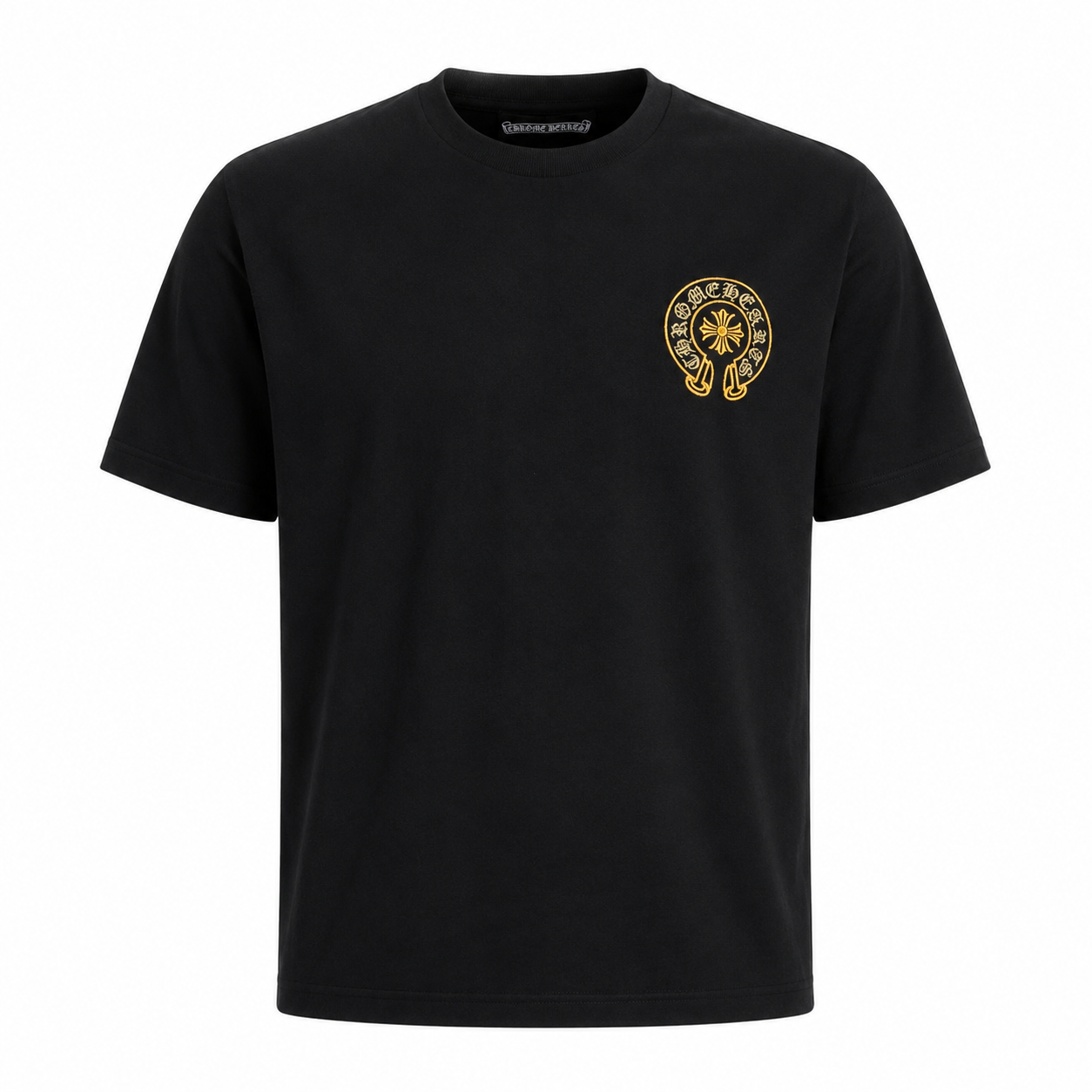 CHROME HEART IMPORTED LUXURY HIGH QUALITY BLACK TSHIRT