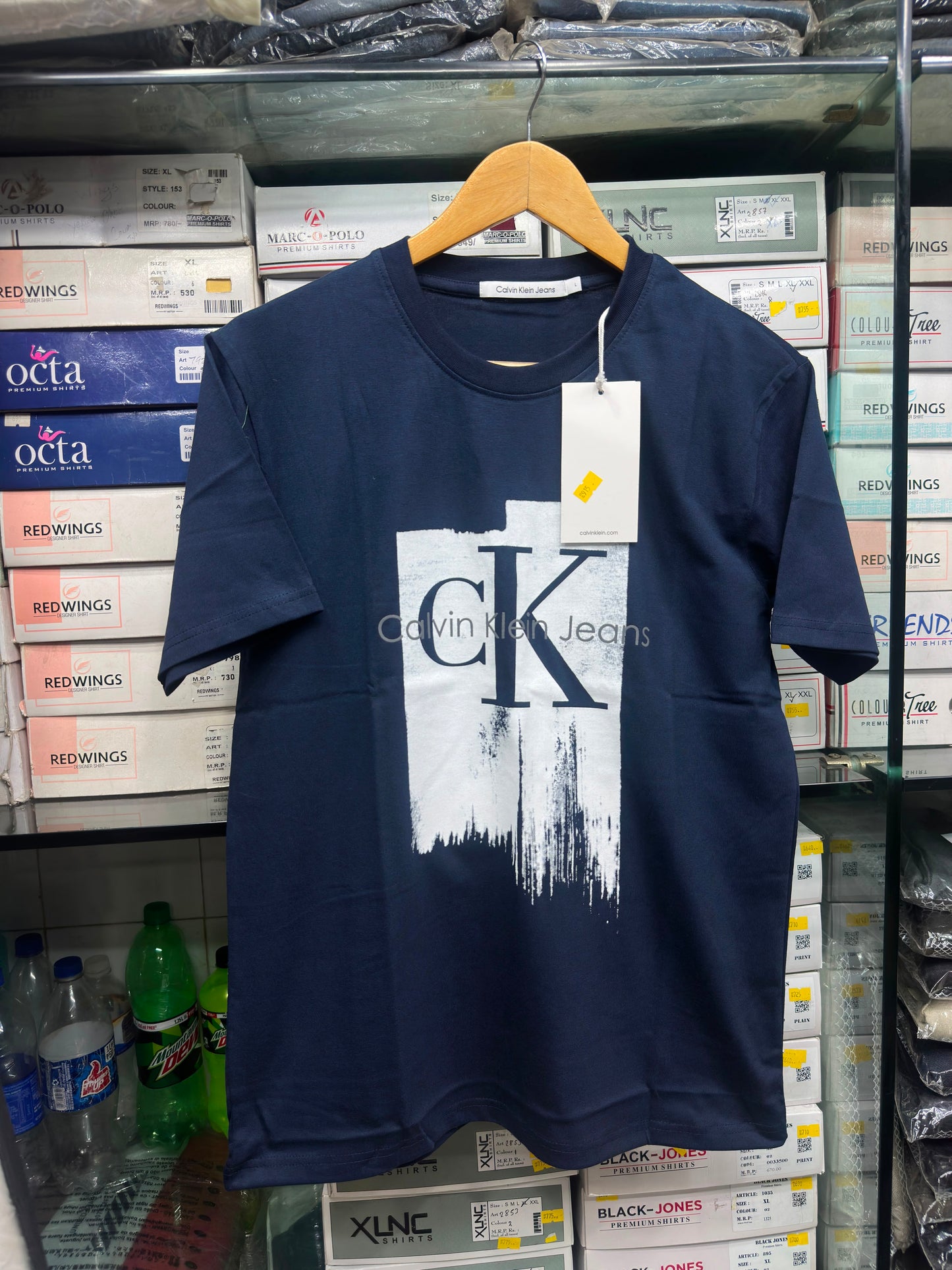 CALVIN KLEIN CK BLUE TSHIRT (Copy)