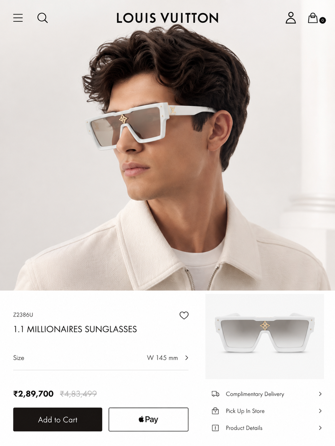LOUIS VUITTON PREMIUM SUNGLASSES