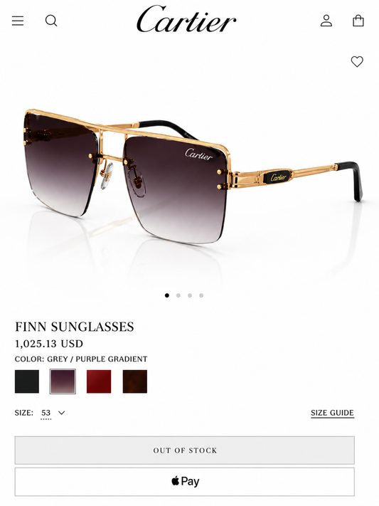 CARTIER PREMIUM SUNGLASSES
