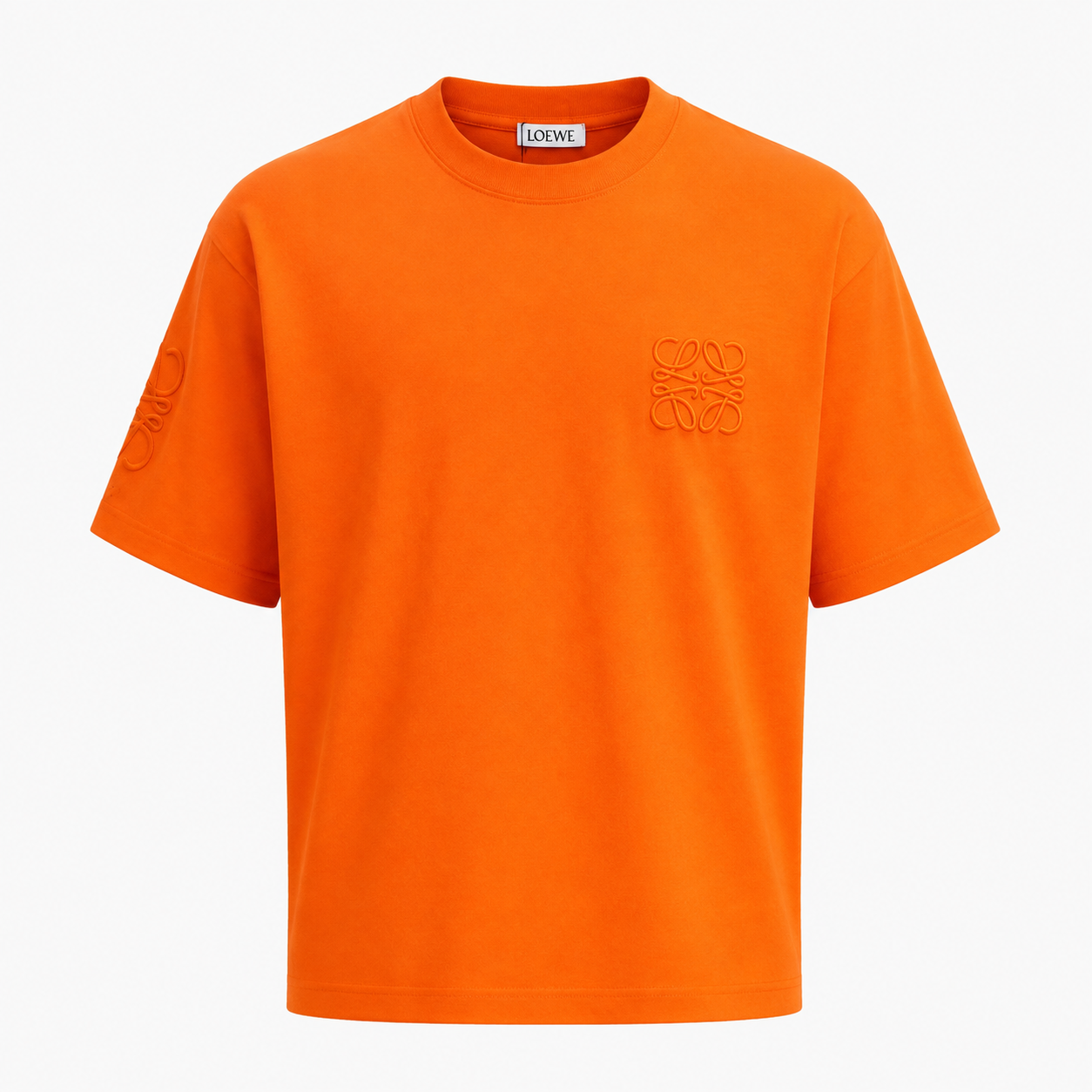 LOEWE IMPORTED LUXURY HIGH QUALITY ORANGE TSHIRT