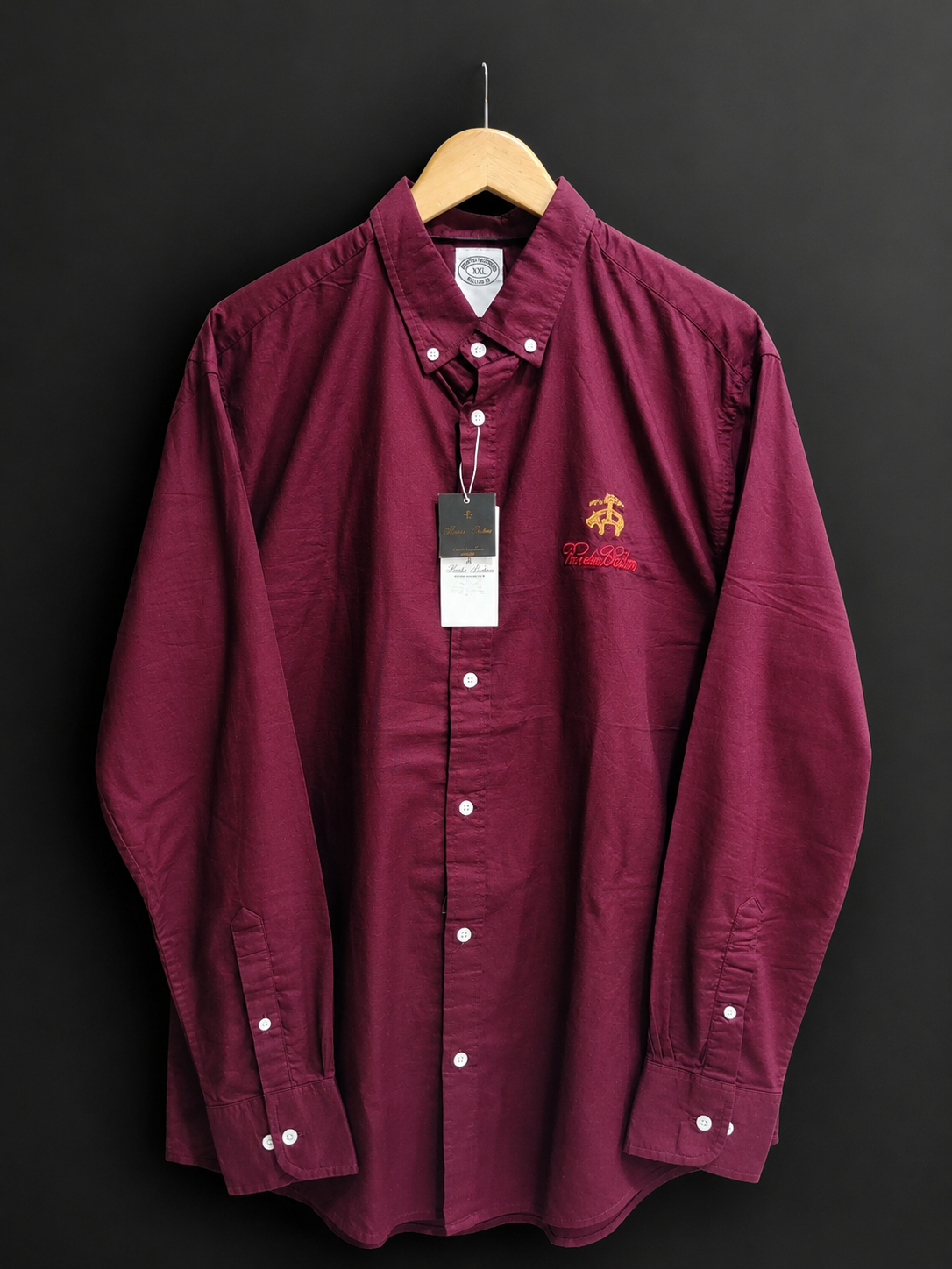 BROOKS BROTHERS RASPBERRY SHIRT