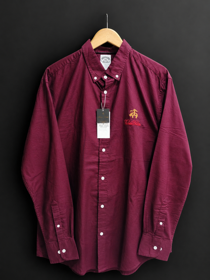BROOKS BROTHERS RASPBERRY SHIRT