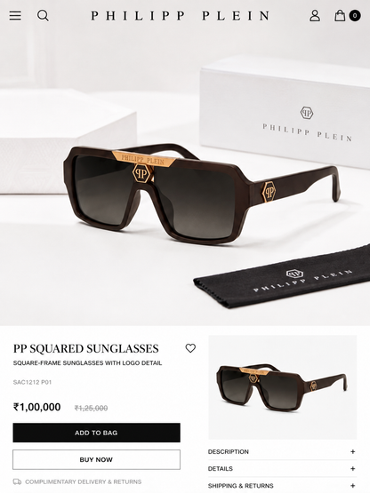 PHILIPP PLEIN PREMIUM SUNGLASSES