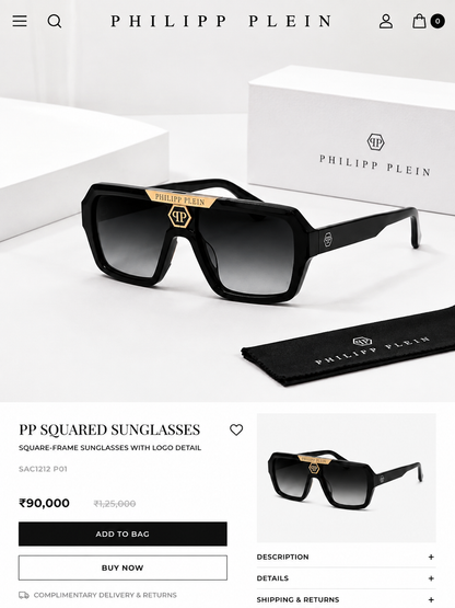 PHILIPP PLEIN PREMIUM SUNGLASSES