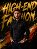TOMMY BLACK SHIRT