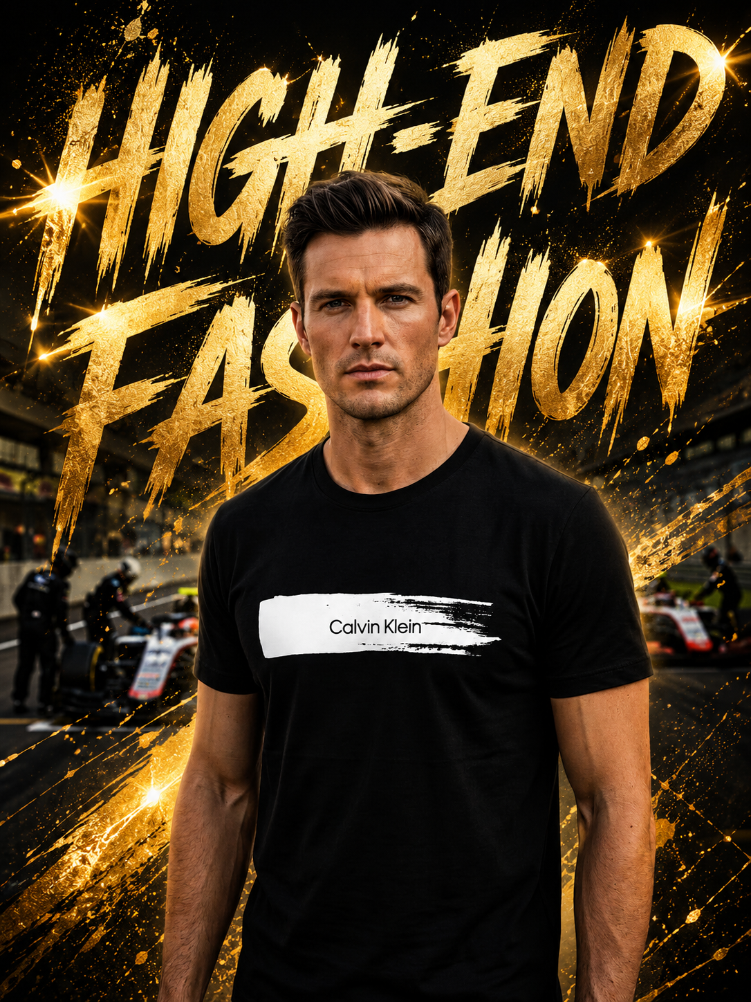 CALVIN KLEIN CK BLACK TSHIRT