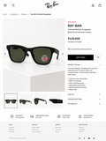 RAY BAN PREMIUM SUNGLASSES