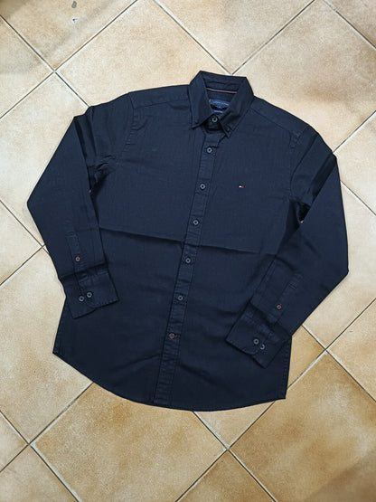 TOMMY HILFIGER DARK BLUE SHIRT
