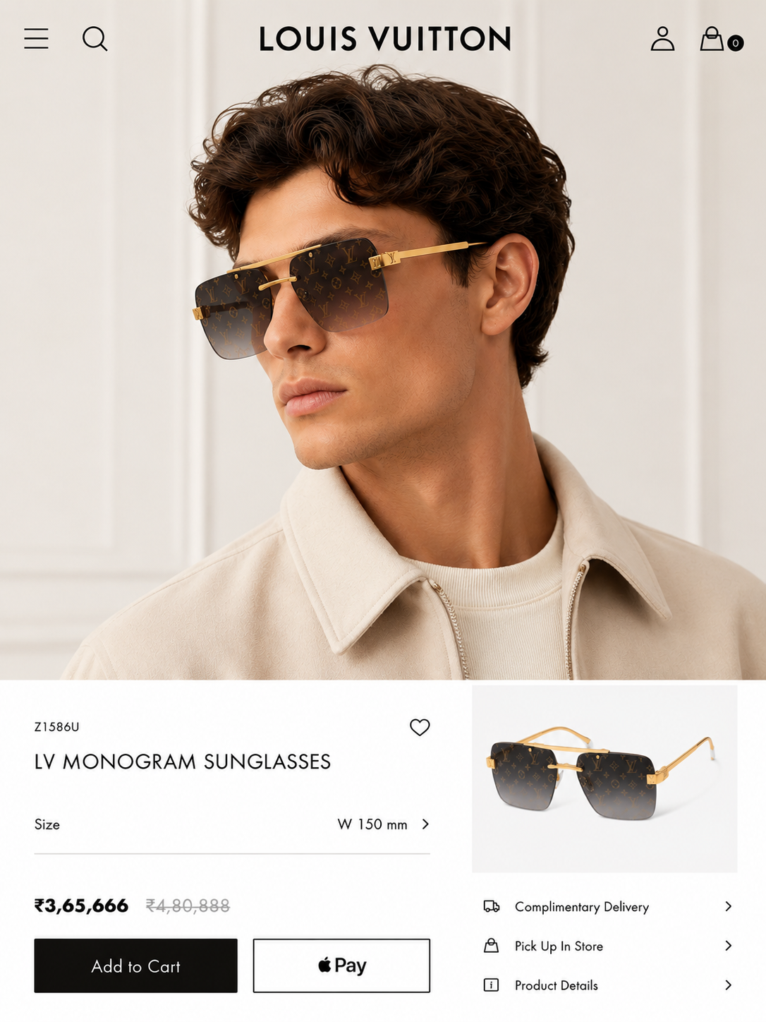 LOUIS VUITTON PREMIUM SUNGLASSES