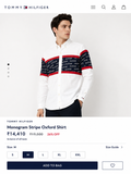TOMMY HILFIGER WHITE SHIRT