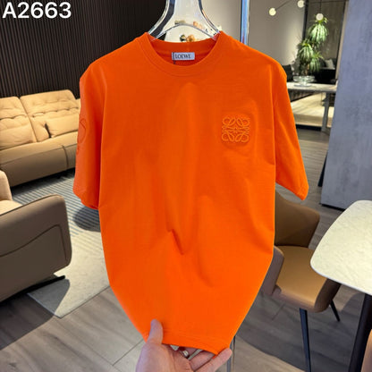 LOEWE IMPORTED LUXURY HIGH QUALITY ORANGE TSHIRT