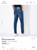 ARMANI EXCHANGE AX JEANS