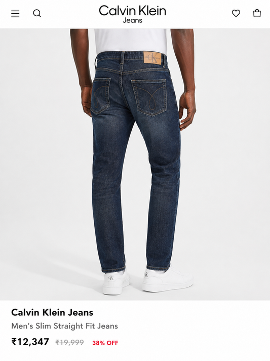 CALVIN KLEIN CK JEANS