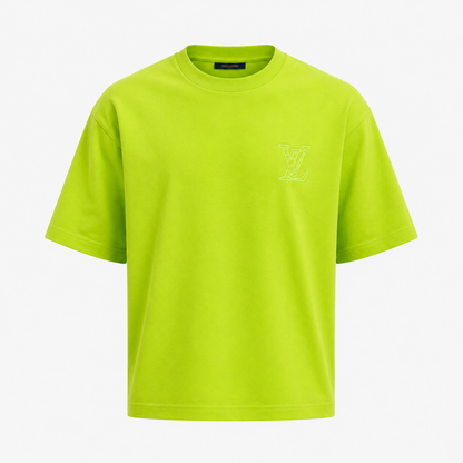 LOUIS VUITTON IMPORTED LUXURY HIGH QUALITY NEON TSHIRT