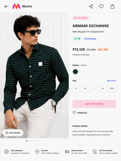 ARMANI EXCHANGE AX GREEN SHIRT