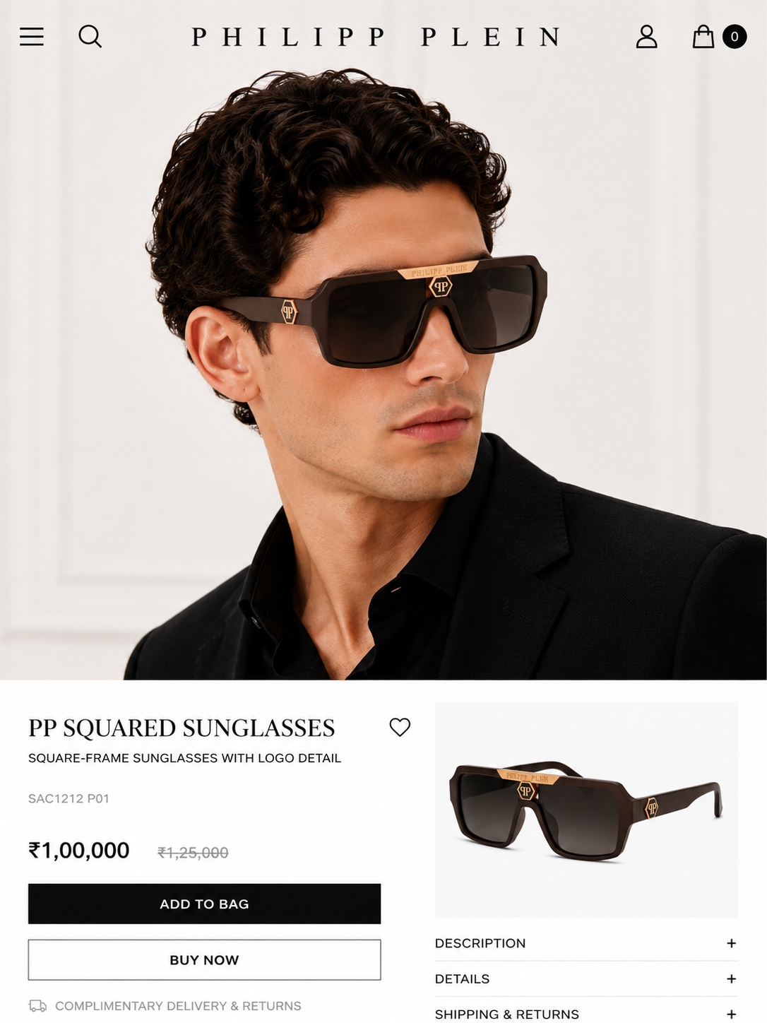 PHILIPP PLEIN PREMIUM SUNGLASSES