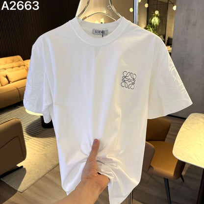 LOEWE IMPORTED LUXURY HIGH QUALITY WHITE TSHIRT