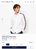 TOMMY HILFIGER WHITE SHIRT