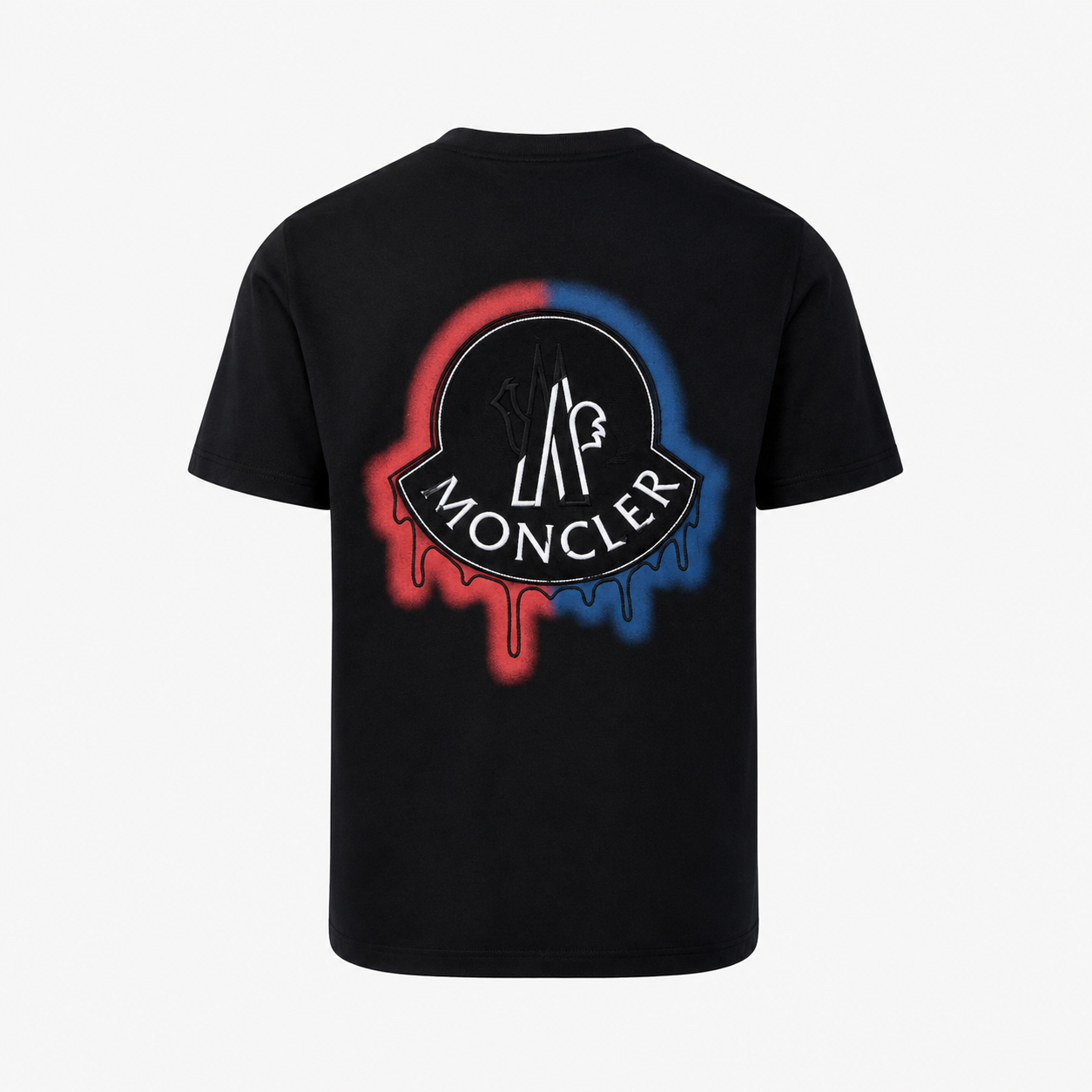 MONCLER IMPORTED LUXURY HIGH QUALITY BLACK TSHIRT