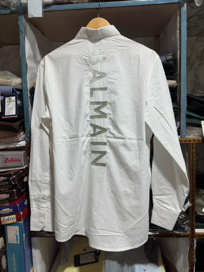BALMAIN WHITE COLOUR SHIRT