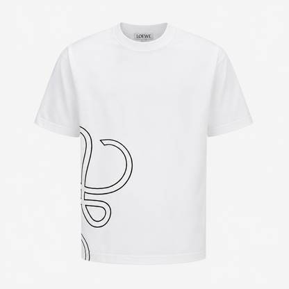CHROME HEART IMPORTED LUXURY HIGH QUALITY WHITE TSHIRT